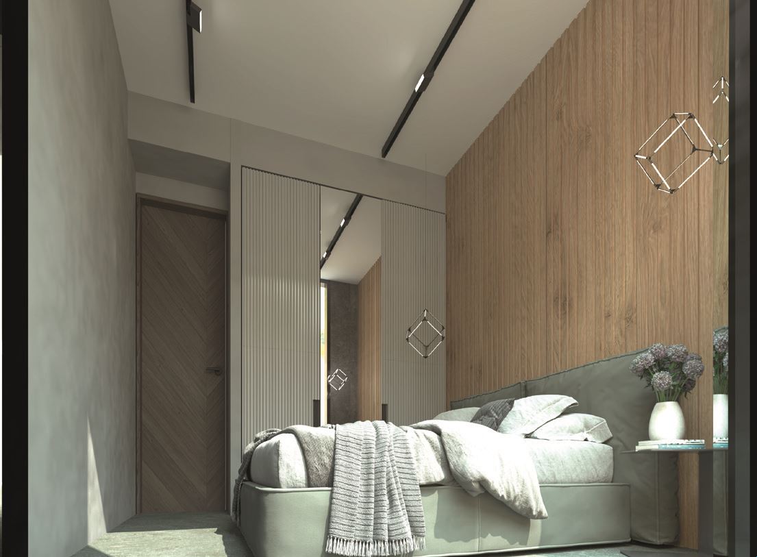 MAGNETO LARGE ANGLE LINEAR in an illuminated interior