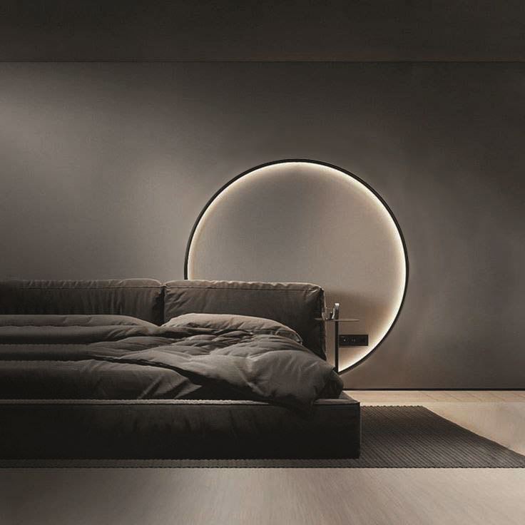 MOON in an illuminated interior