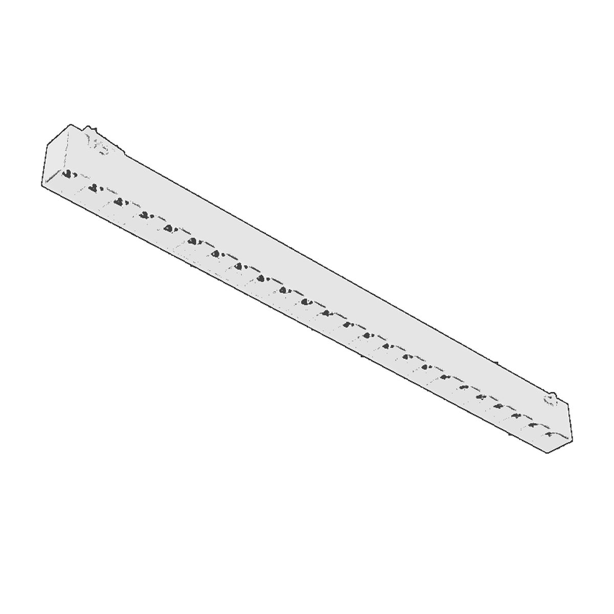 چراغ خطی نقطه‌ای مگنتو بلت technical dimensions