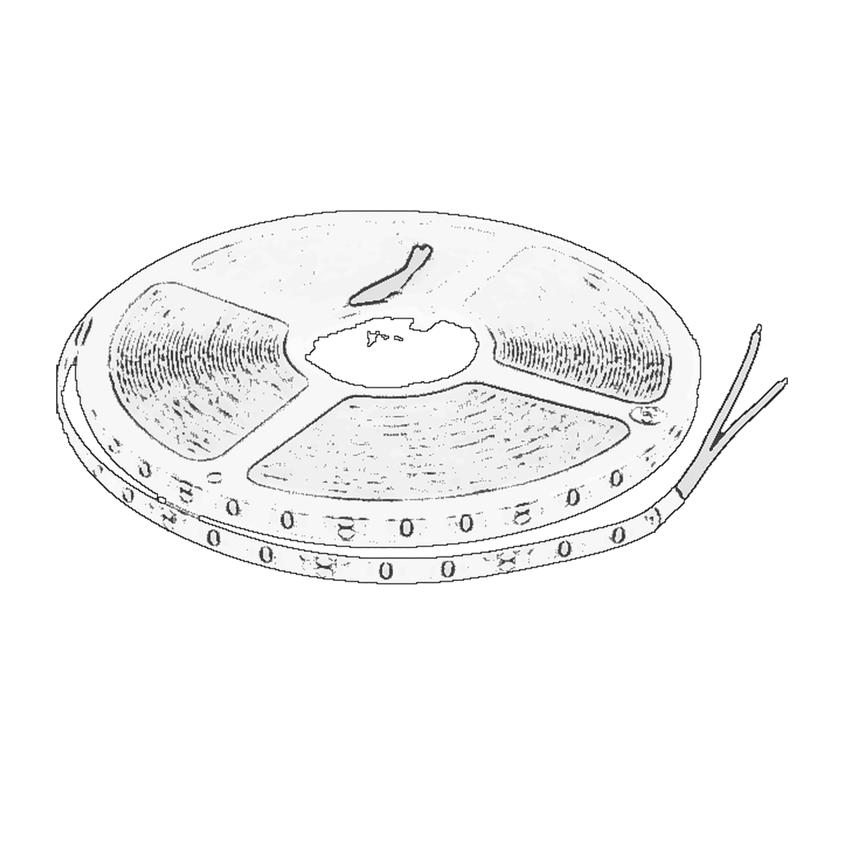 چراغ خطی ۲۲۰ ولت technical dimensions