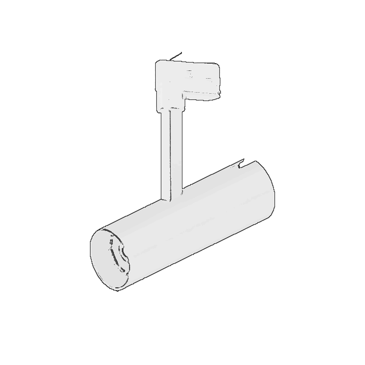 چراغ ریلی اسپات تک‌فاز 65 P technical dimensions
