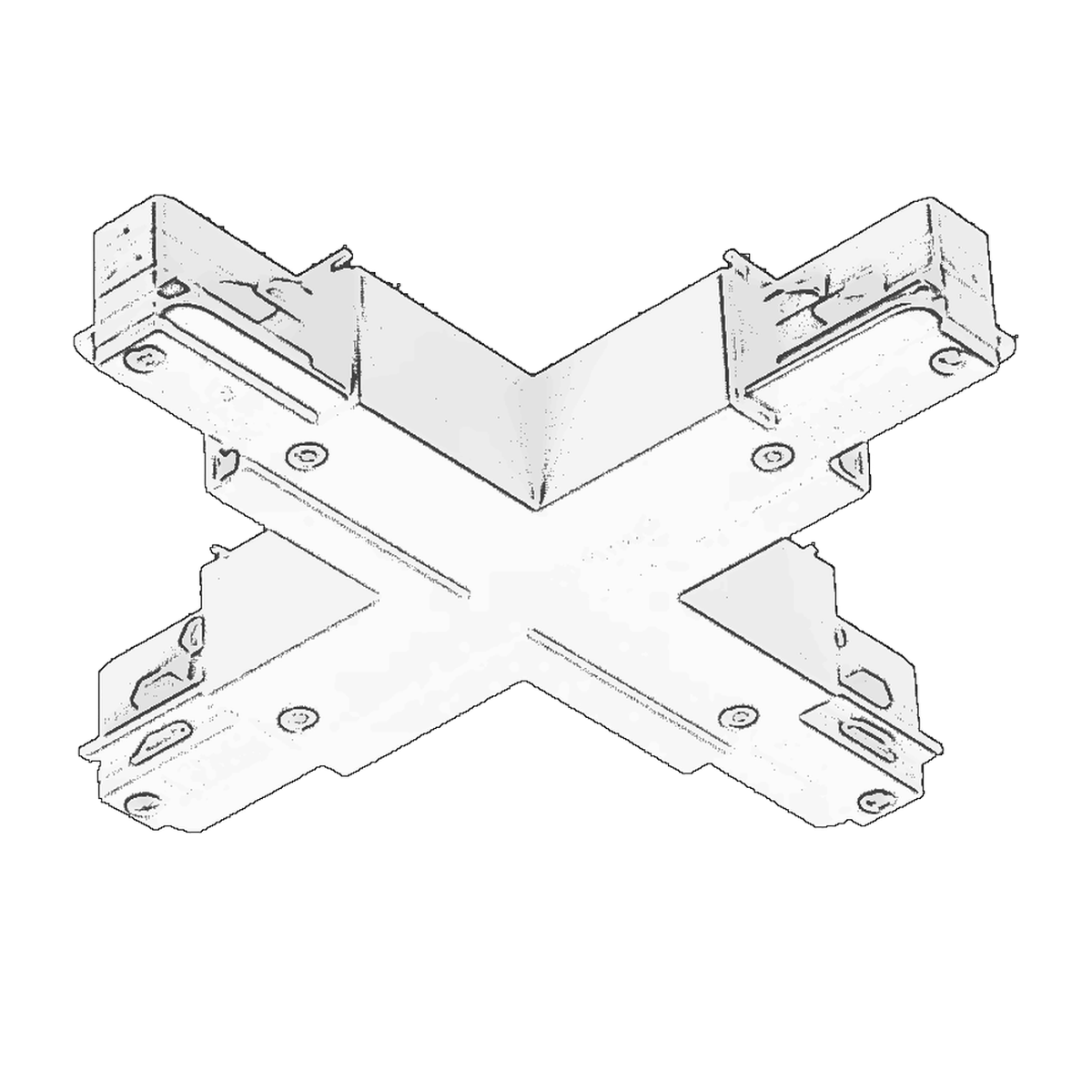 کانکتور سه‌فاز چهارراهی technical dimensions