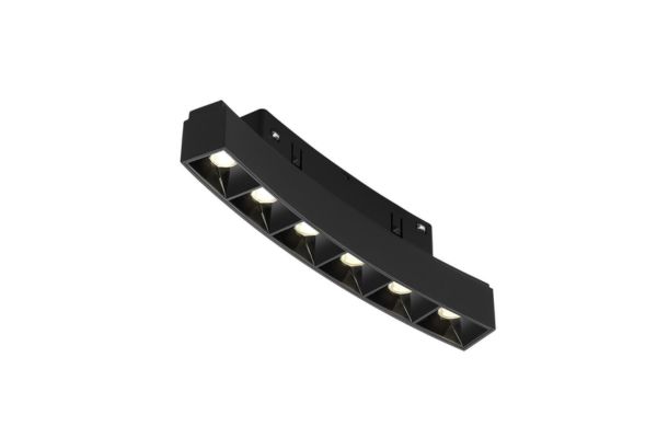 Magnet dot linear Curve low-voltage linear fixture by Verona Lighting